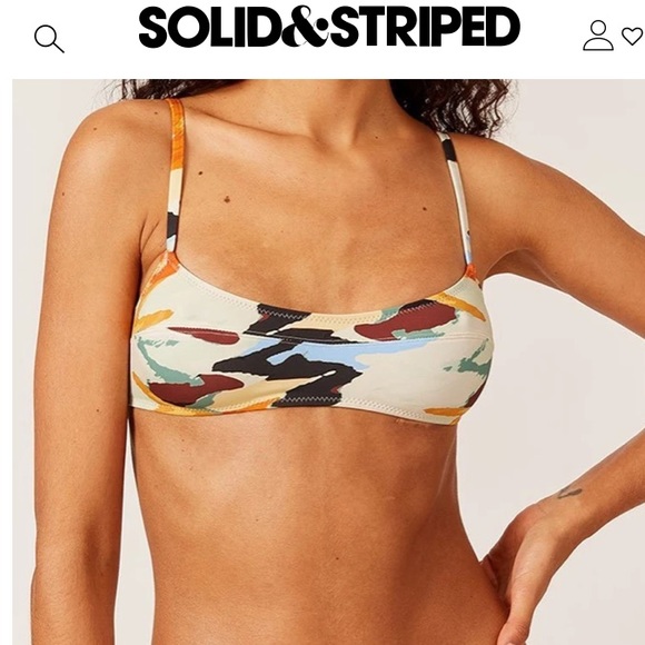 SOLID & STRIPED BIKINI - Picture 2 of 8